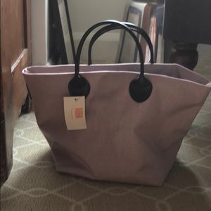 Herve Chpelier Mini Tote in Lilac